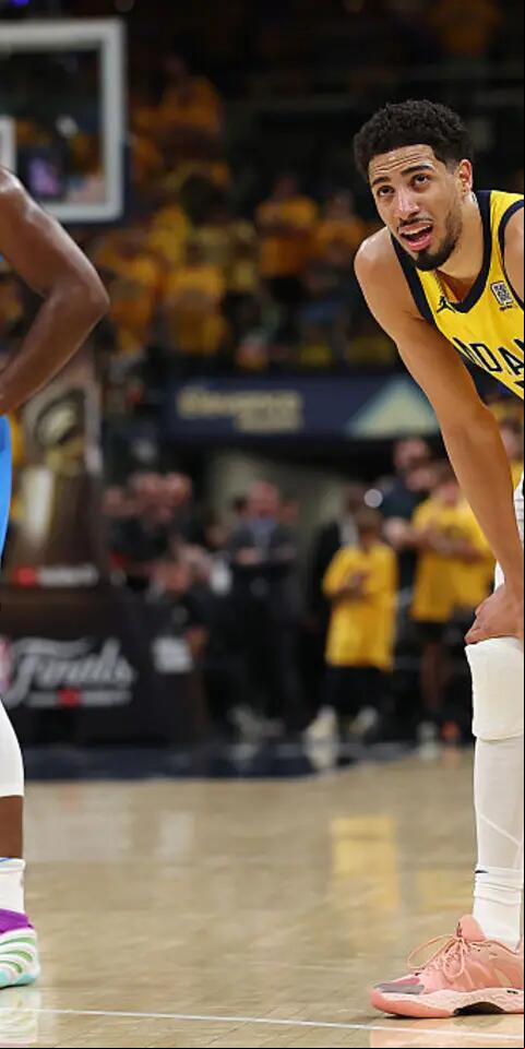 Lu Dort, Oklahoma City Thunder; Tyrese Haliburton, Indiana Pacers